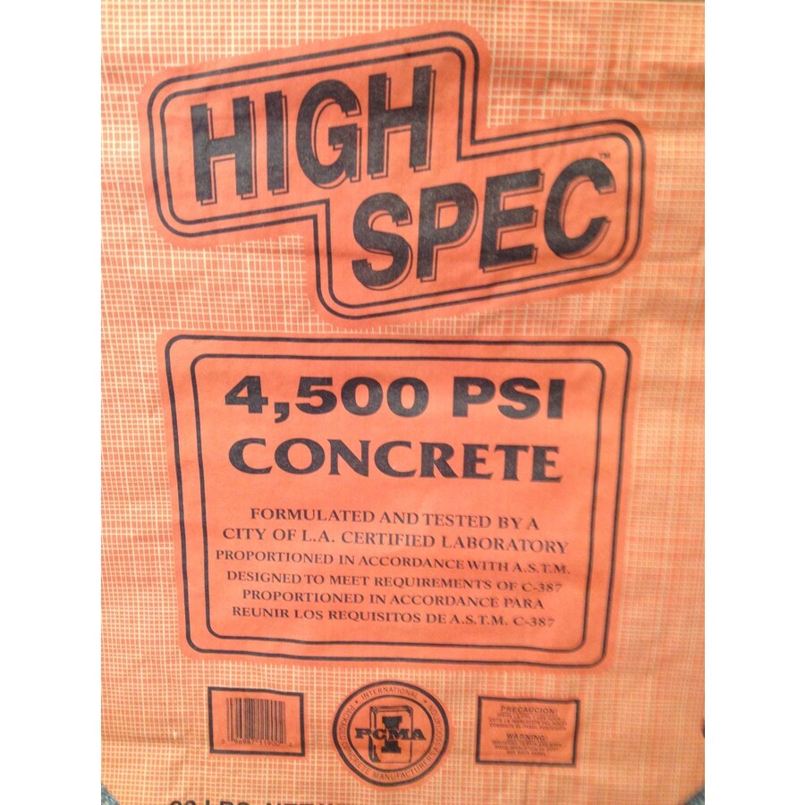 Blue Hawk Concrete Mix at