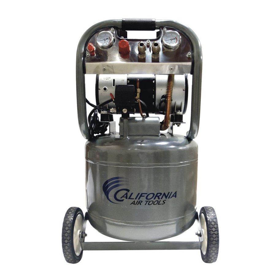 Shop California Air Tools 2Hp 10Gallon 125PSI 110Volt Vertical Portable Electric Air