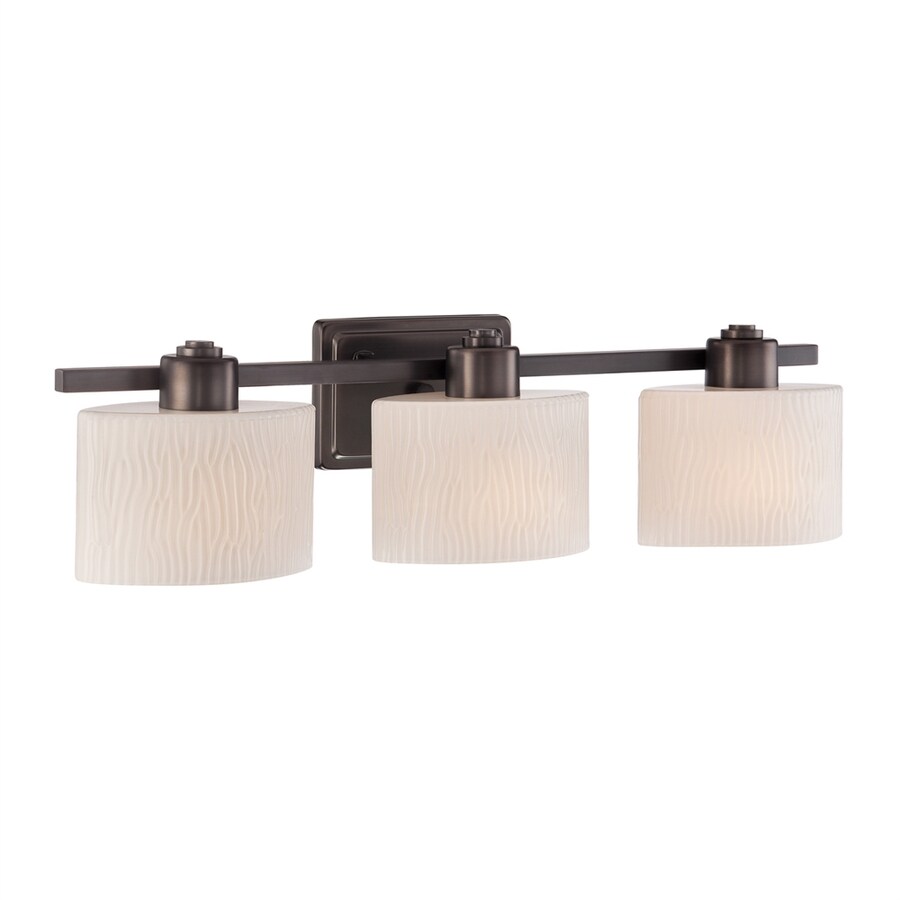 Shop Quoizel 3Light Copper Bronze Oval Vanity Light at