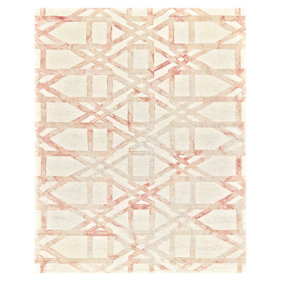 Shop FEIZY RUGS Iazza Blush Indoor Handcrafted Area Rug 9 x 13; Actual 9.5ft W x 13.5