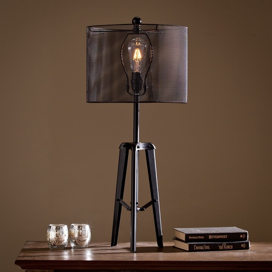 Boston Loft Furnishings Alderaan 39in Black Indoor Table Lamp with
