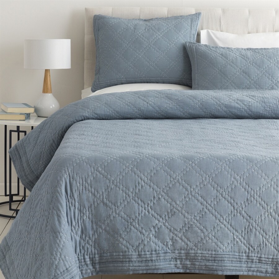 Surya Kojo Denim King Duvet Cover Set at