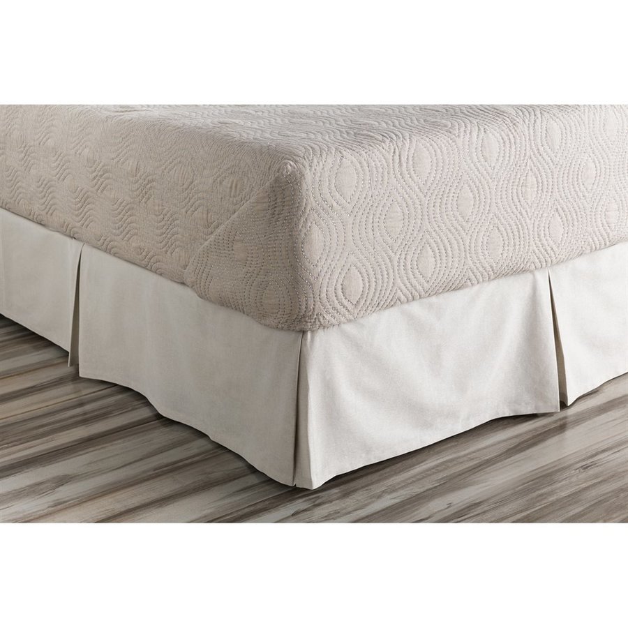 Surya Audrey California King 15in Bed Skirt in the Bed Skirts