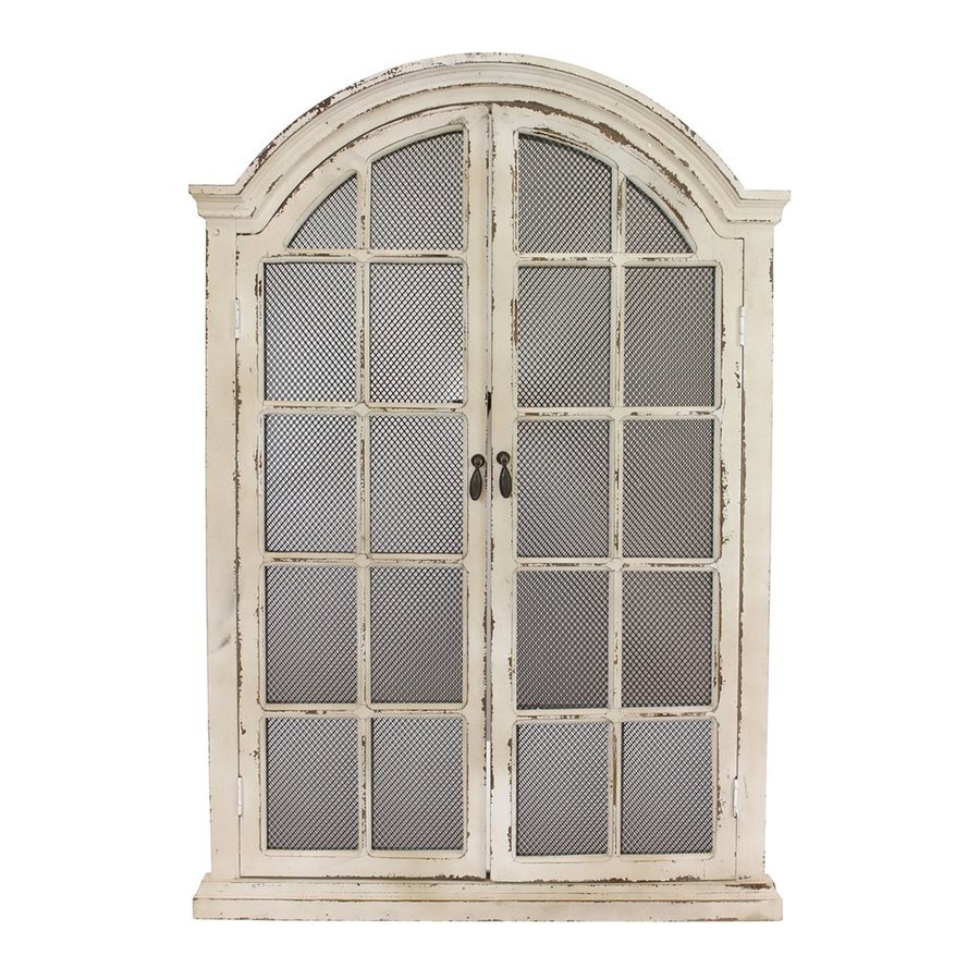 Aspire Home Accents Emily 45in L x 31in W Cream Polished Arch Wall