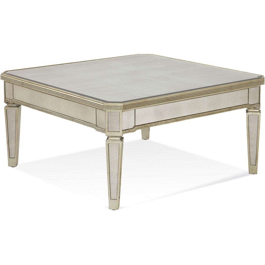 Bassett Mirror Company Mirror Coffee Table in the Coffee