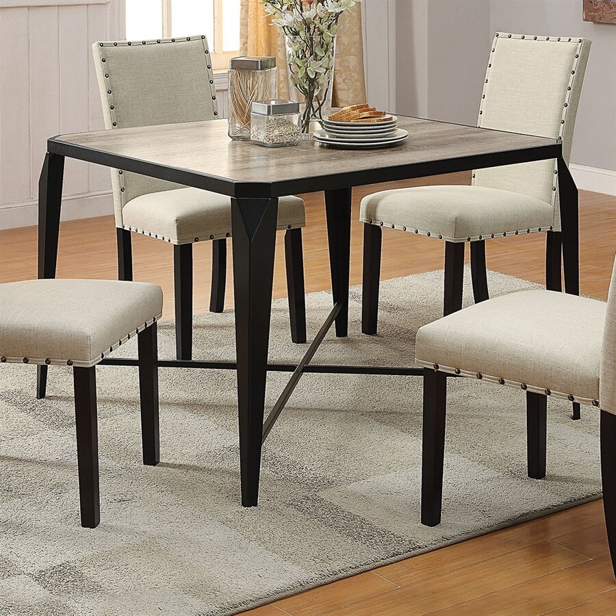 ACME Furniture Oldlake Antique Light Oak Wood Dining Table at