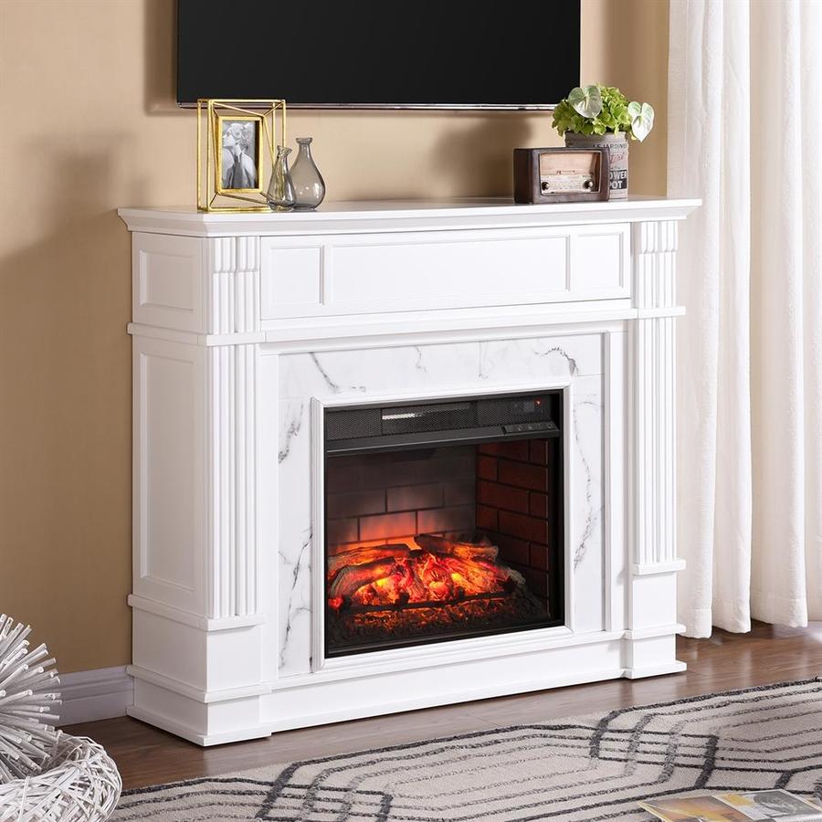 Boston Loft Furnishings 48in W White Infrared Quartz Electric