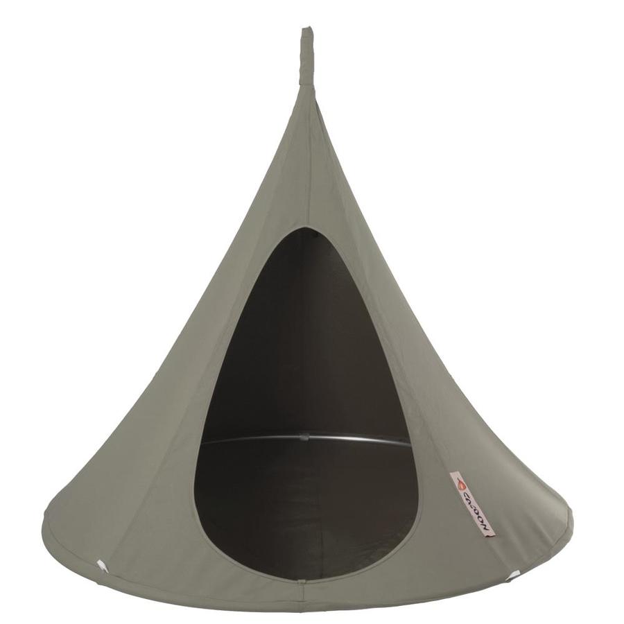 Vivere CACOON Taupe Fabric Hammock Chair in the Hammocks department at