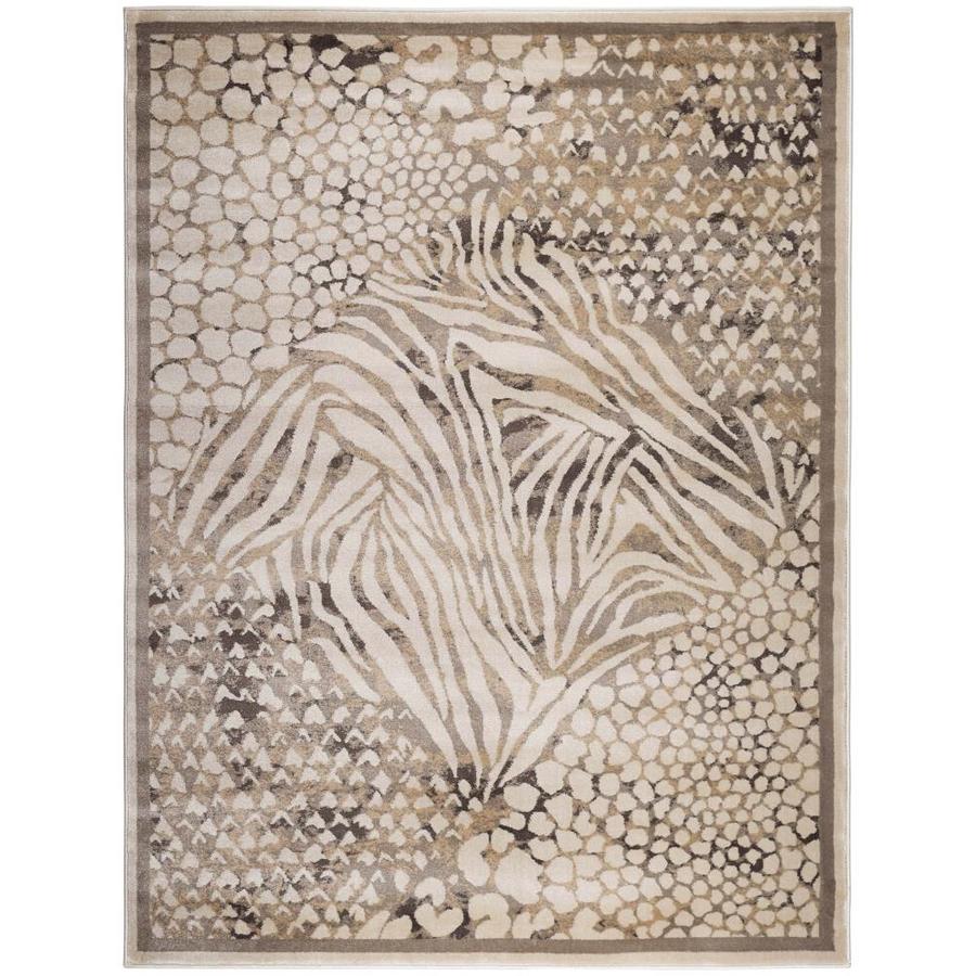 Radici USA Garda 8 x 10 Cream Indoor Animal Print Oriental ... (675 x 675 Pixel)