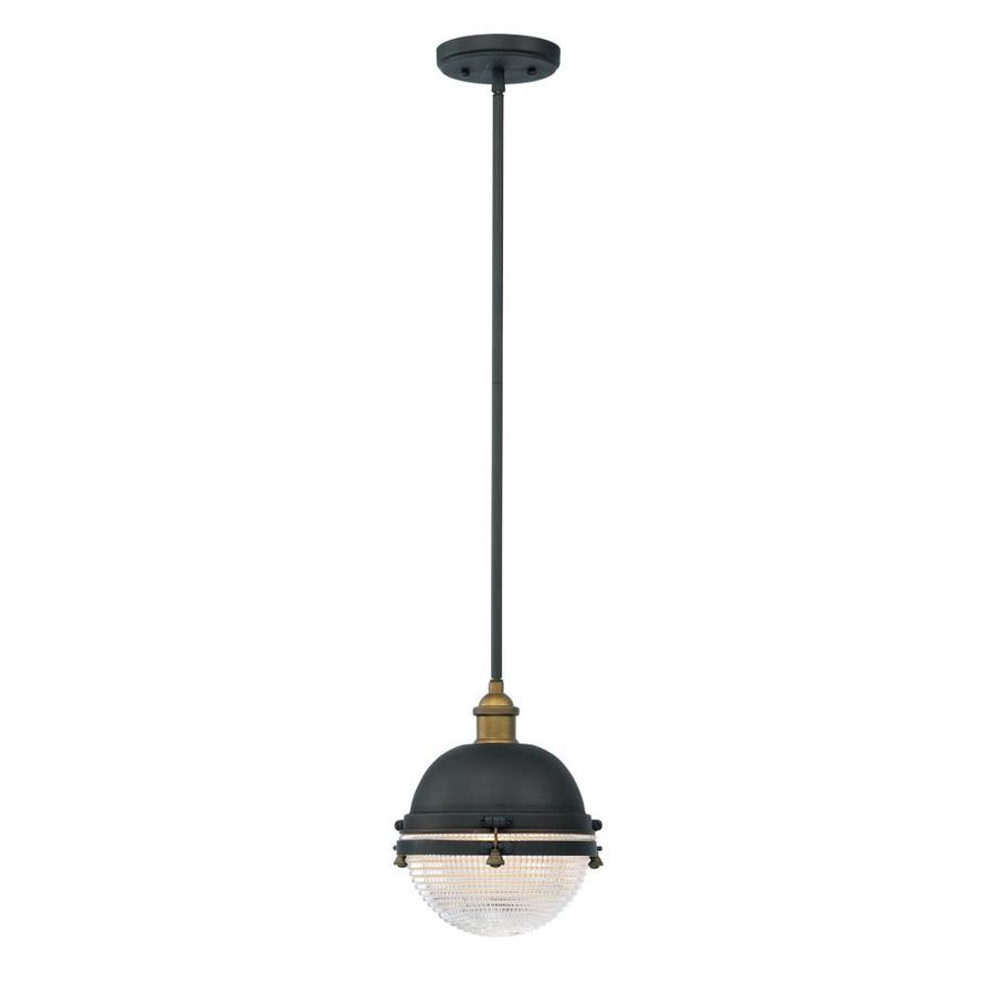 Maxim Lighting Portside Oil Rubbed Bronze/Antique Brass Industrial
