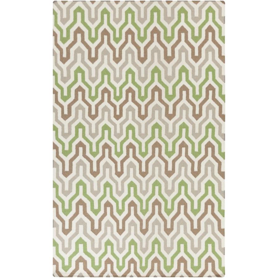 Surya Fallon 2 x 3 Dark Green Indoor Abstract MidCentury Modern