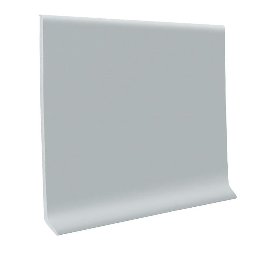 FLEXCO 30Pack 4in W x4ft L Titanium Vinyl Wall Base in the Wall Base