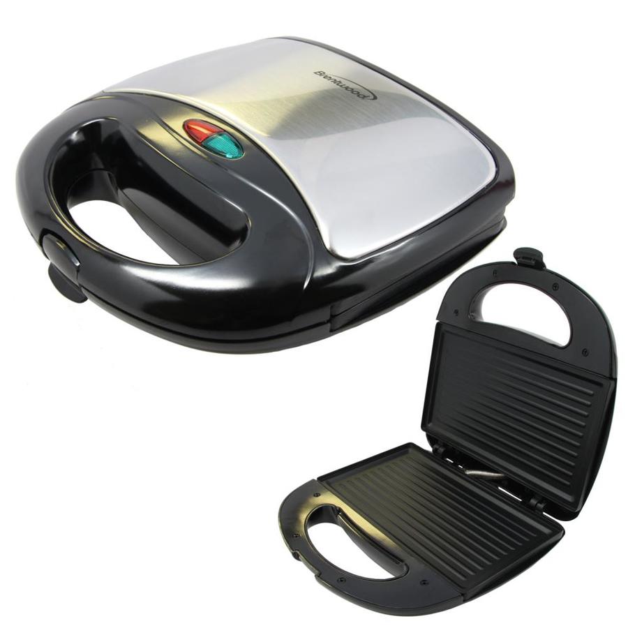 brentwood Brentwood Panini Maker (Black and Stainless Steel) in the