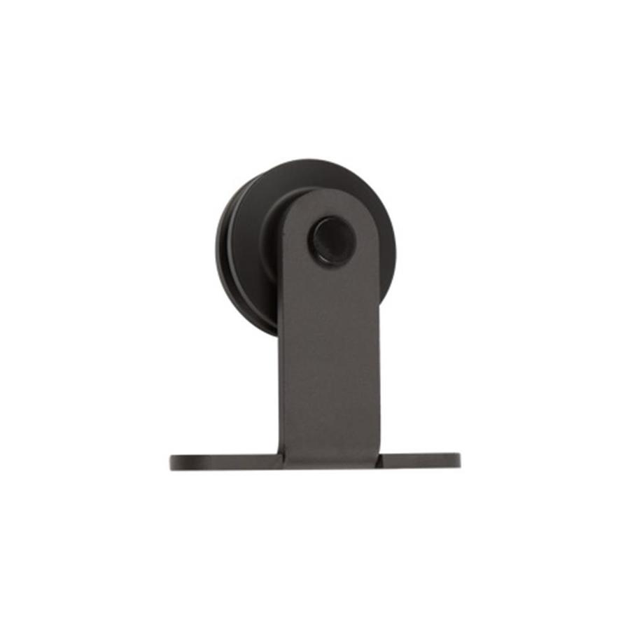 Delaney Hardware Barn Door 3000 Series 8FT Black (Low Profile Top Mount