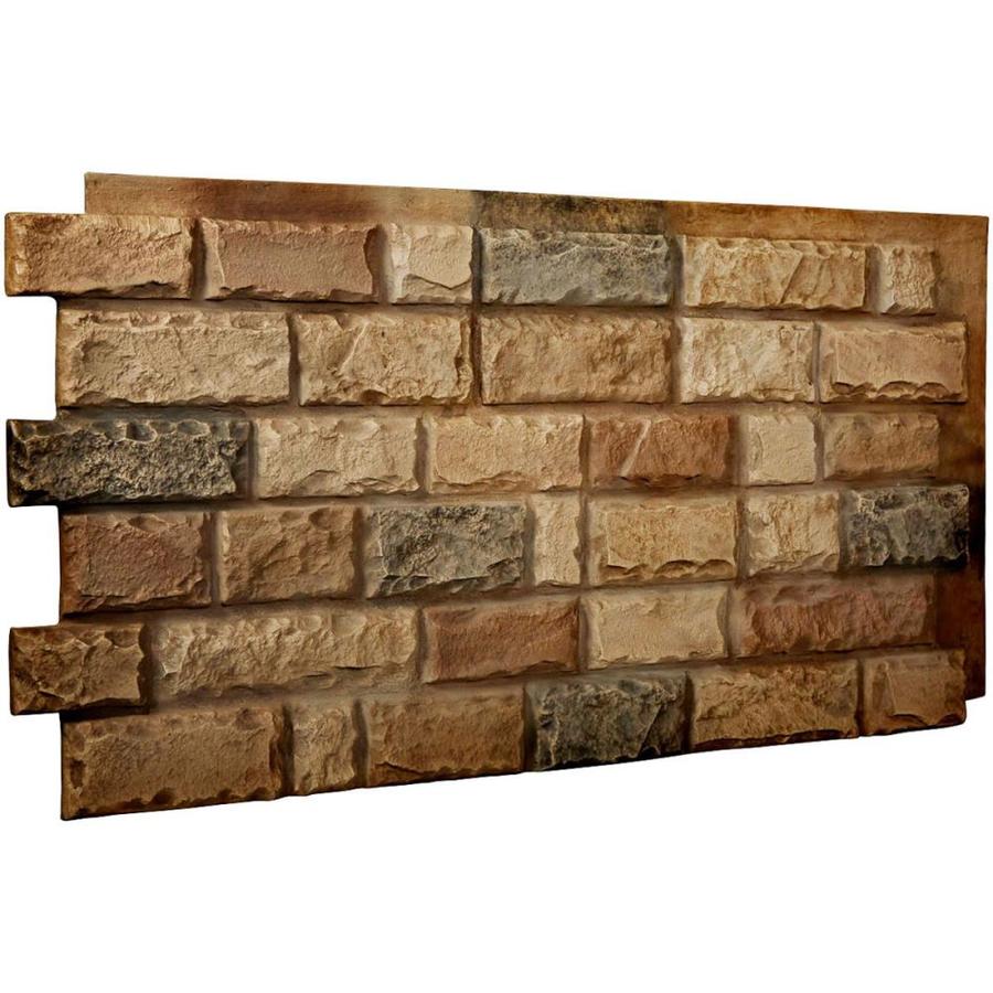 Ekena Millwork Faux Stone Siding 8.33sq ft Saturn Faux Stone Veneer in the Stone Veneer