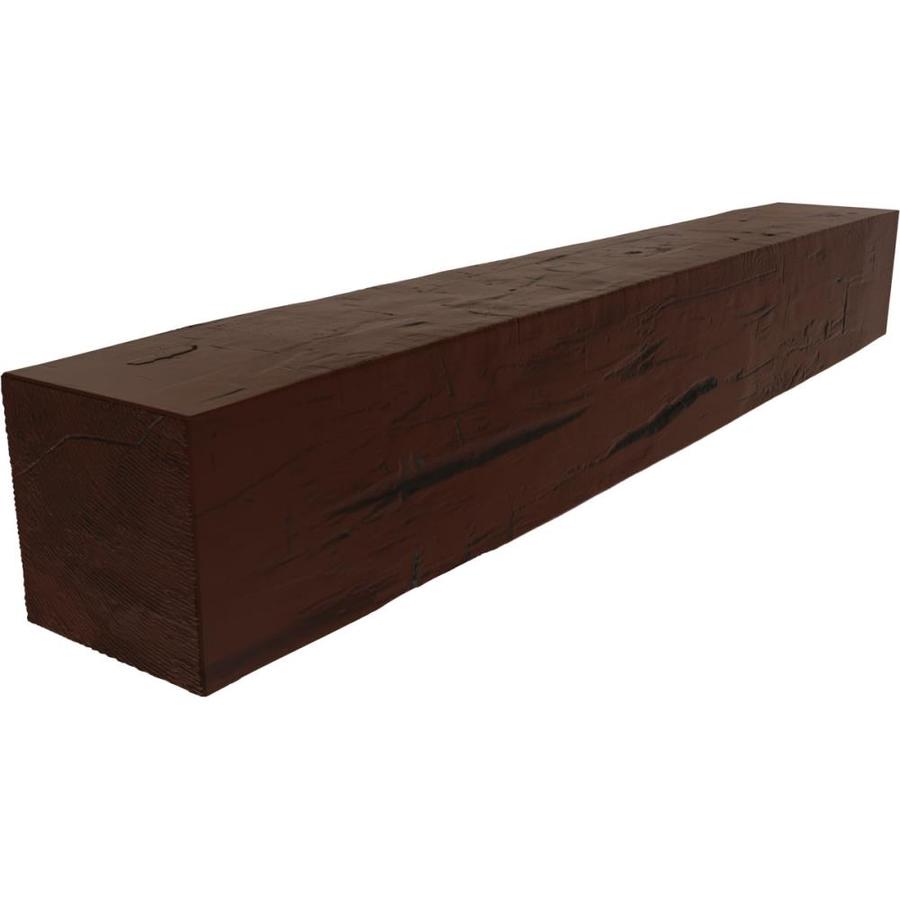 Hand Hewn Faux Wood Fireplace Mantels at