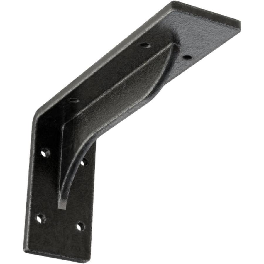 Ekena Millwork Embrey Steel 8in Steel Mounting Bracket in the Angles