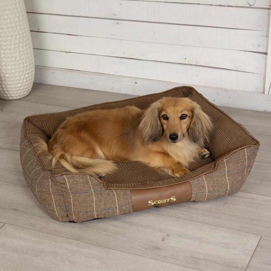 Scruffs Windsor Box Dog Bed (Large) Chestnut in the Pet Beds