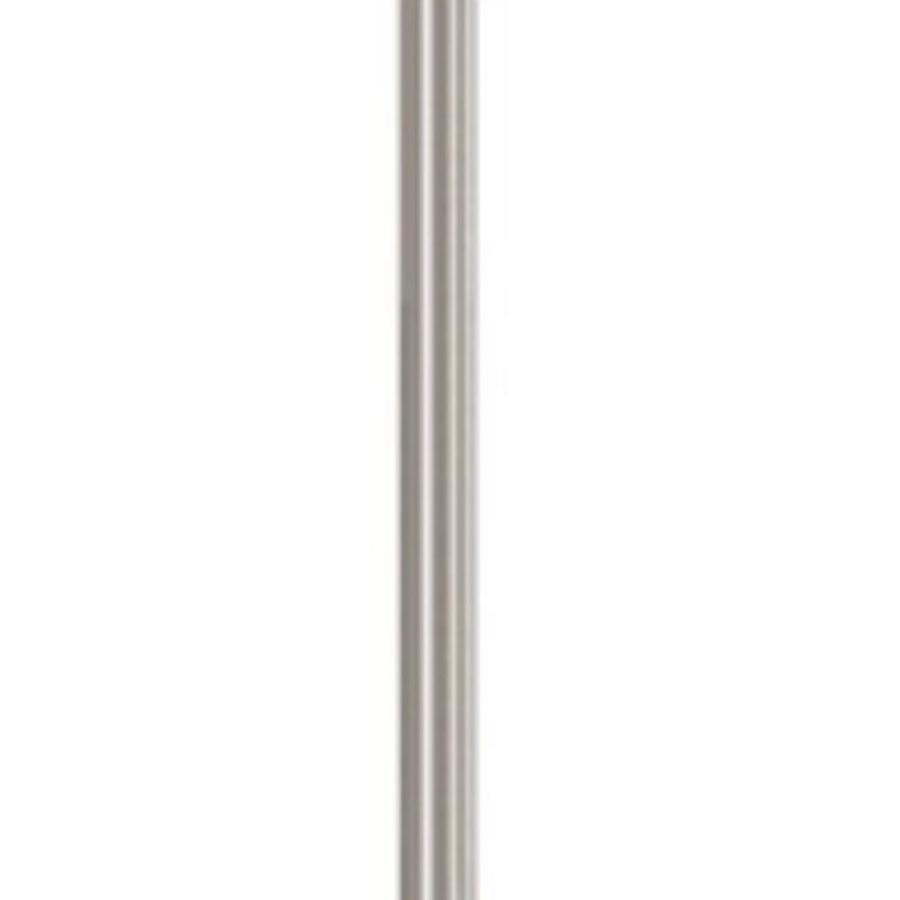 Minka Aire 12in Brushed Nickel Steel Indoor Ceiling Fan Downrod in the