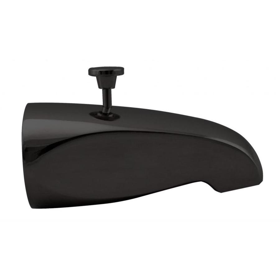 WESTBRASS Matte Black Bathtub Spout in the Bathtub Spouts department at