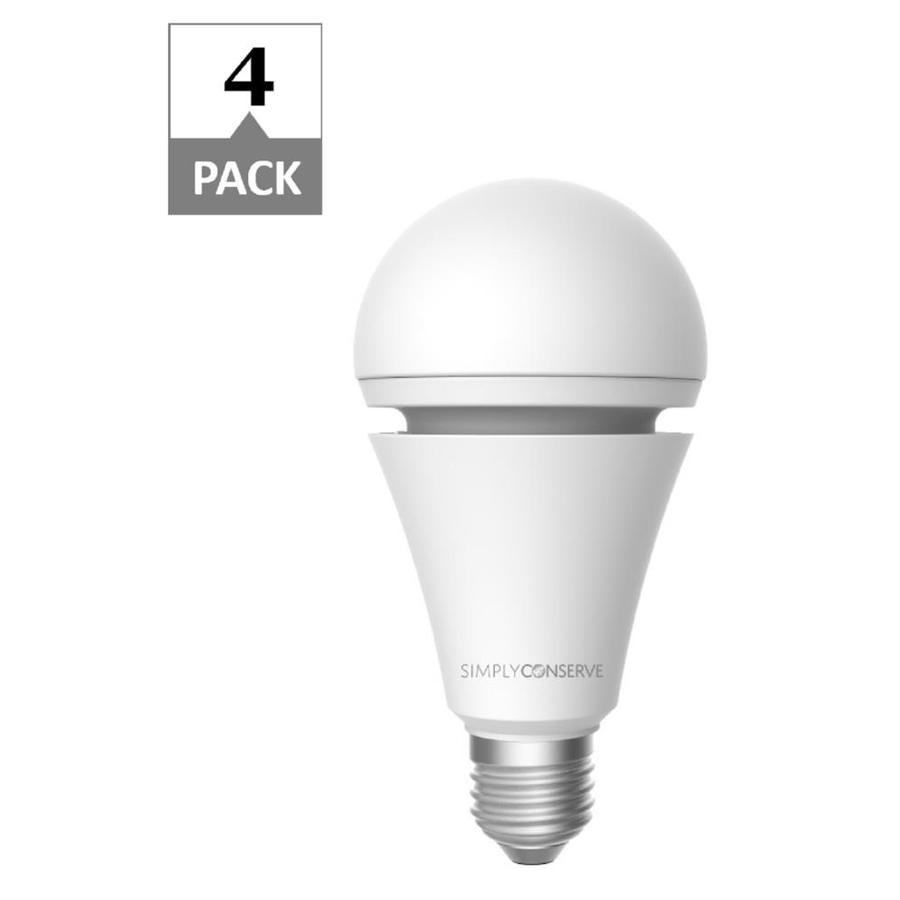 Simply Conserve A21 LED Battery Backup with Hook 60Watt EQ A21 Warm