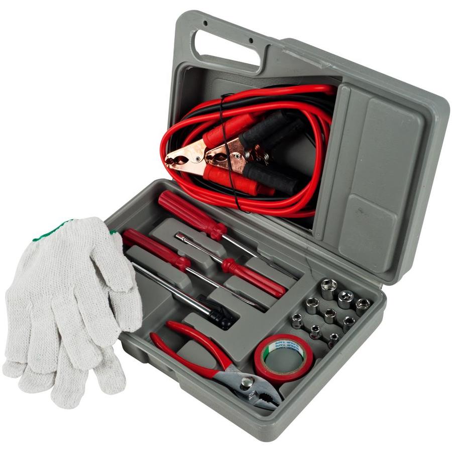 Fleming Supply Fleming Supply Roadside Emergency Kit 30 Piece Set with