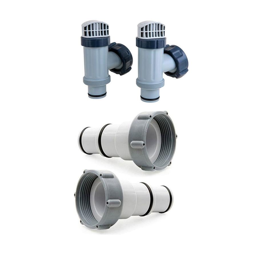 Intex Above Ground Plunger Valves and Replacement Hose Adapter A