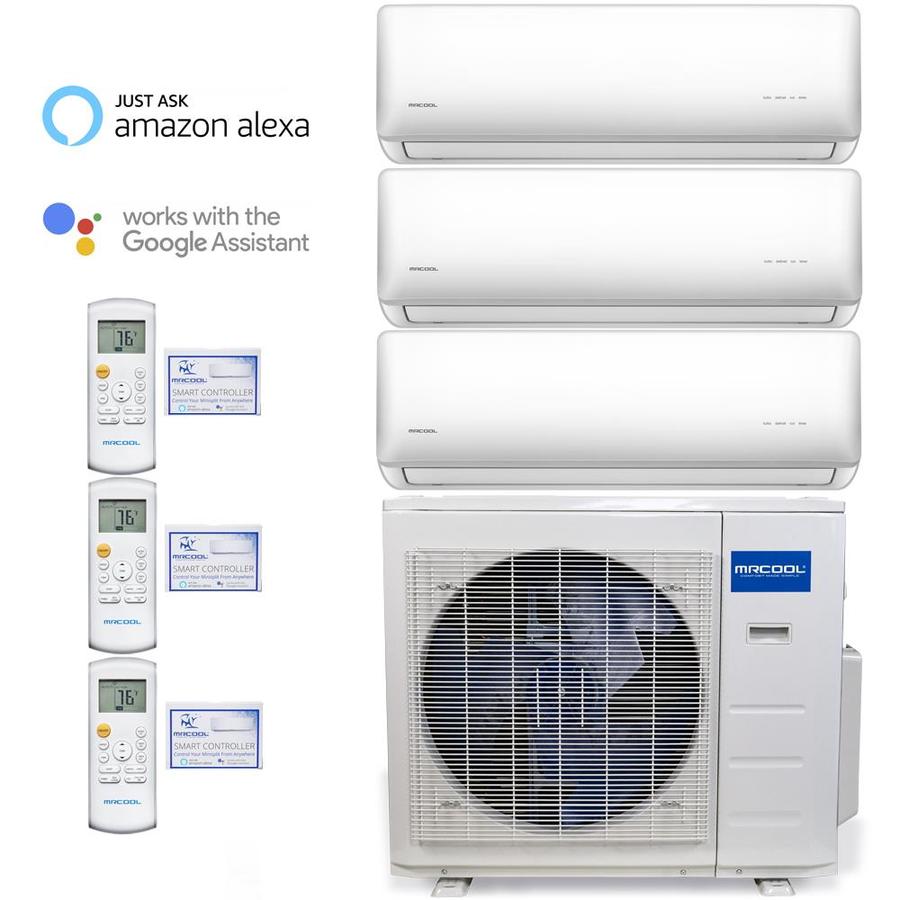 MRCOOL Olympus MultiZone 30000BTU 1000sq ft Triple Ductless Mini