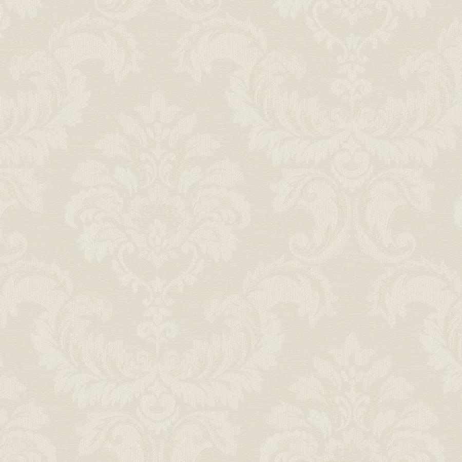 Norwall Simply Silks 4 55sq ft Beige Damask Vinyl Damask Prepasted