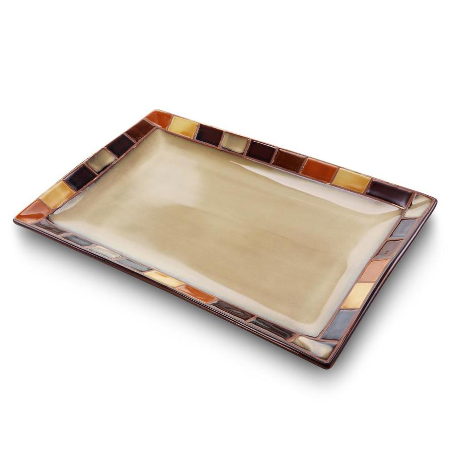 Gibson Elite Gibson Elite Casa Estebana 16 in Stoneware Rectangular