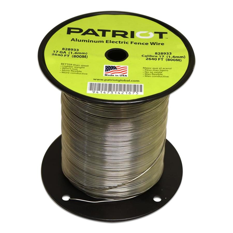 Patriot Patriot Aluminum Wire, 17 ga., 2640ft in the Electric Fence