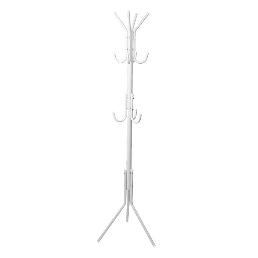 Mind Reader Mind Reader Standing Coat Rack [11 Hooks] 3Tier Suit and Coat Hanger, Purse, Hat