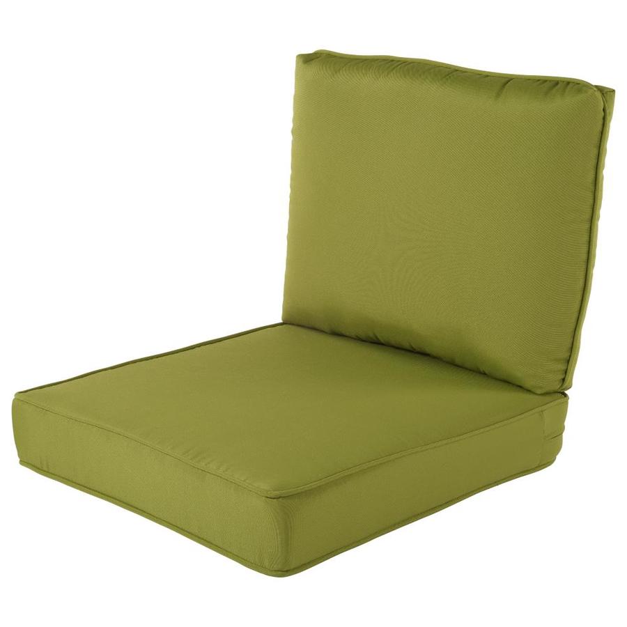 Where Can I Buy Cushions For Outdoor Furniture Haven Way Outdoor 2PC Chair Cushion Set, 23 In. x 26 In., Green in the