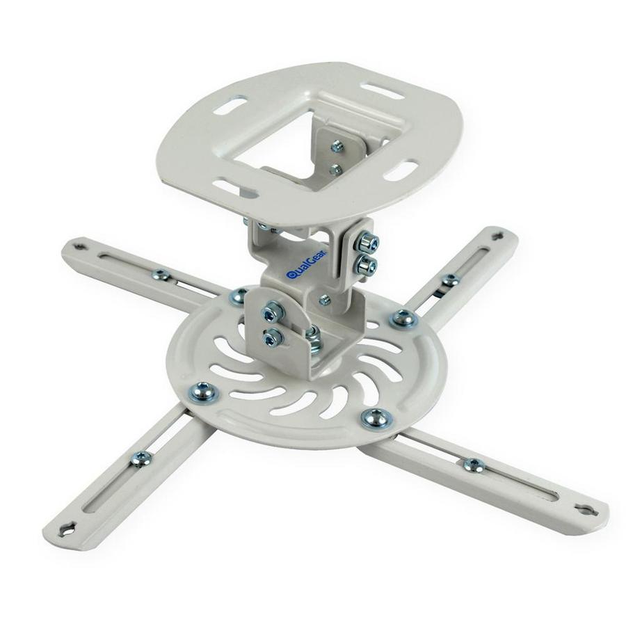 QualGear LowProfile Projector Ceiling Mount, White in the Projector