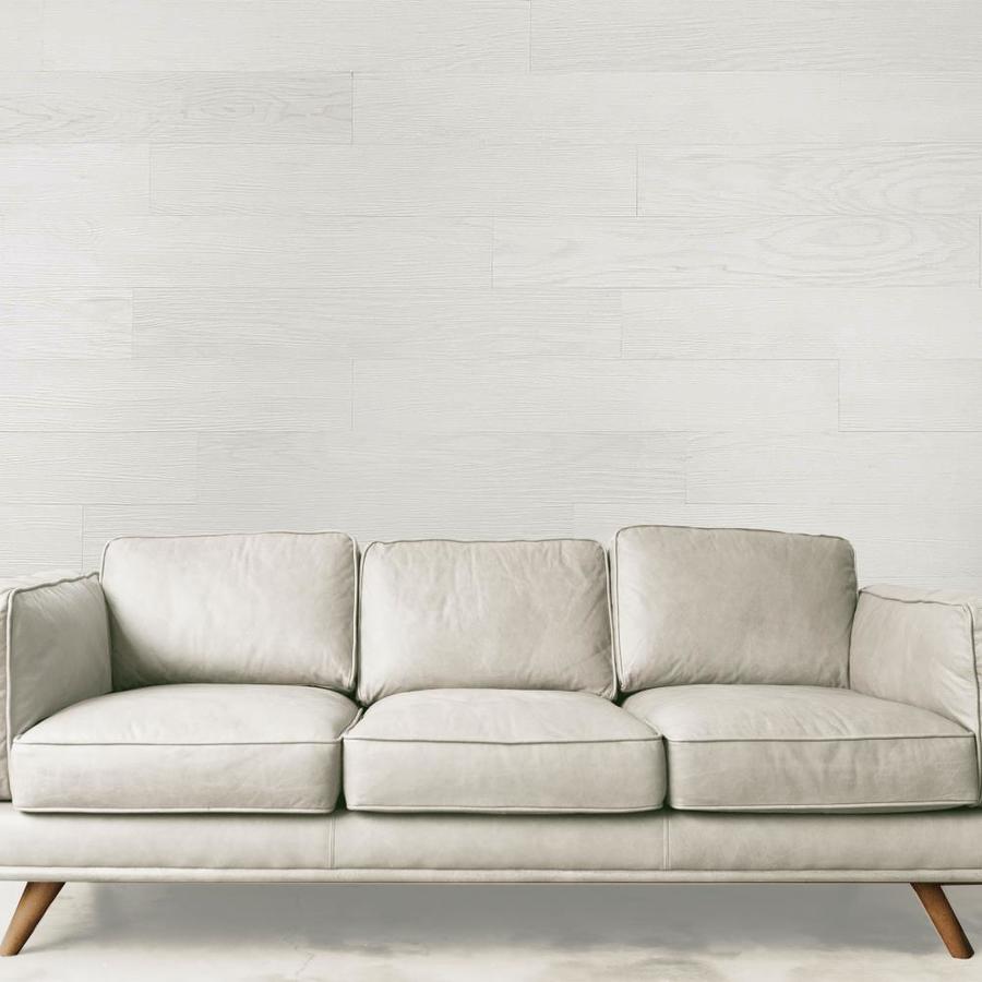 White Peel and stick Wall Planks at