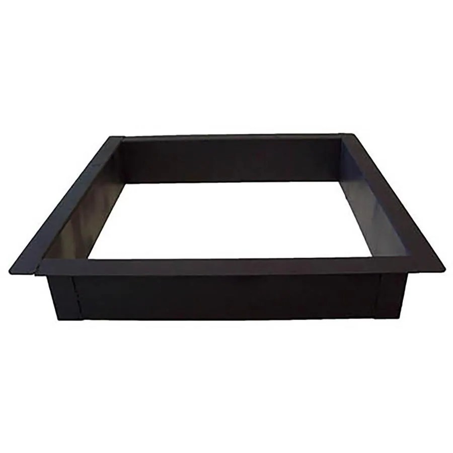 Bon Tool 32 in. Square Steel Fire Pit Insert in the Fire Rings