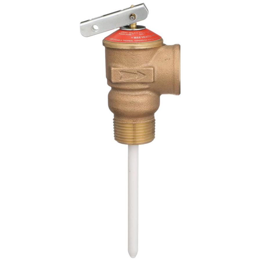 Zurn Bronze 4in Fip Temperature and Pressure Relief Valve in the