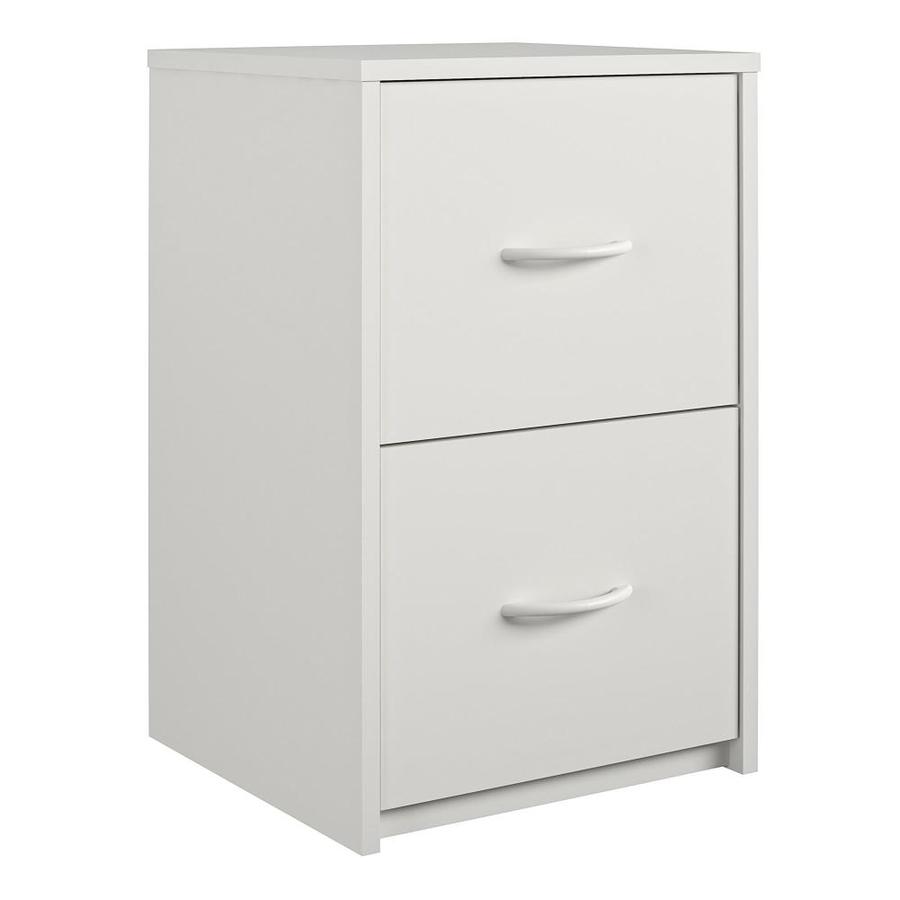Ameriwood Home Core 2 Drawer File White in the File