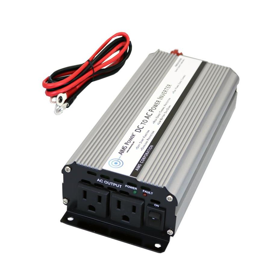 AIMS Power 800 Watt Modified Sine Inverter 12 Volt DC to