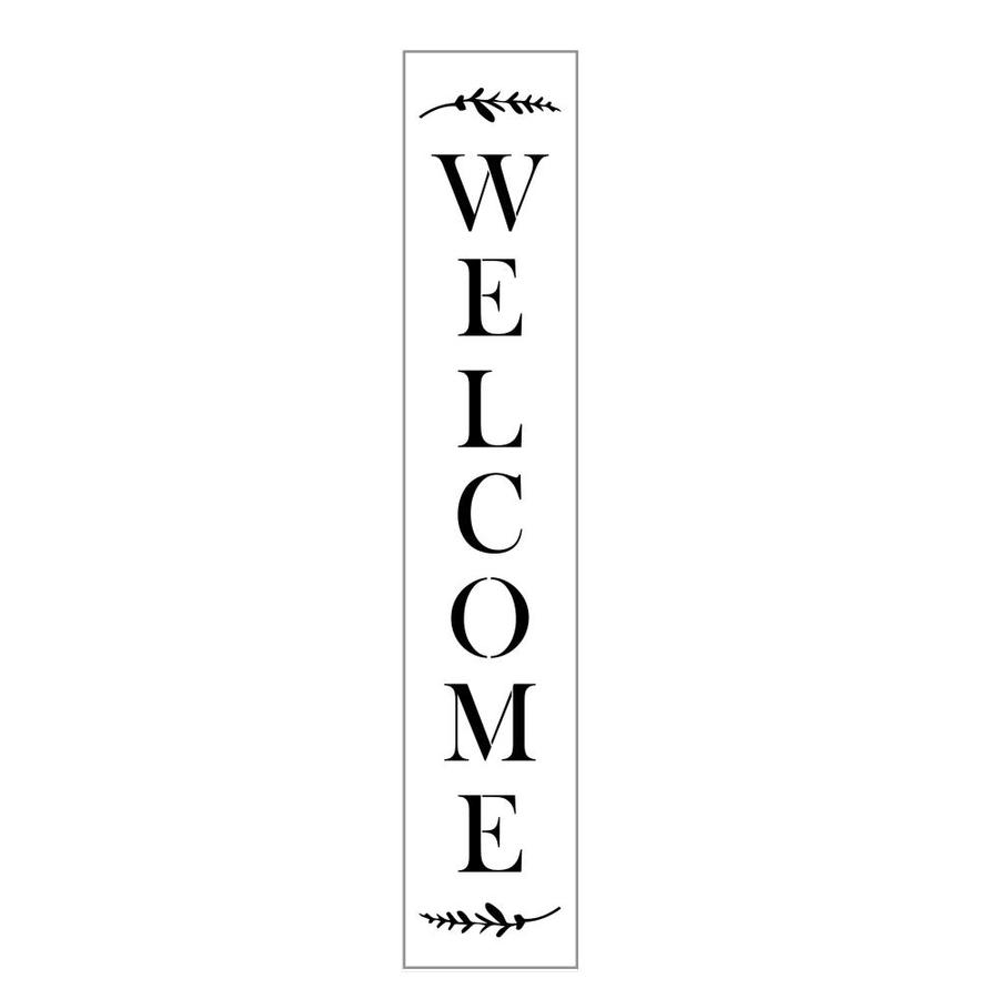 Designer Stencils Tall Wall Stencil in the Craft Supplies