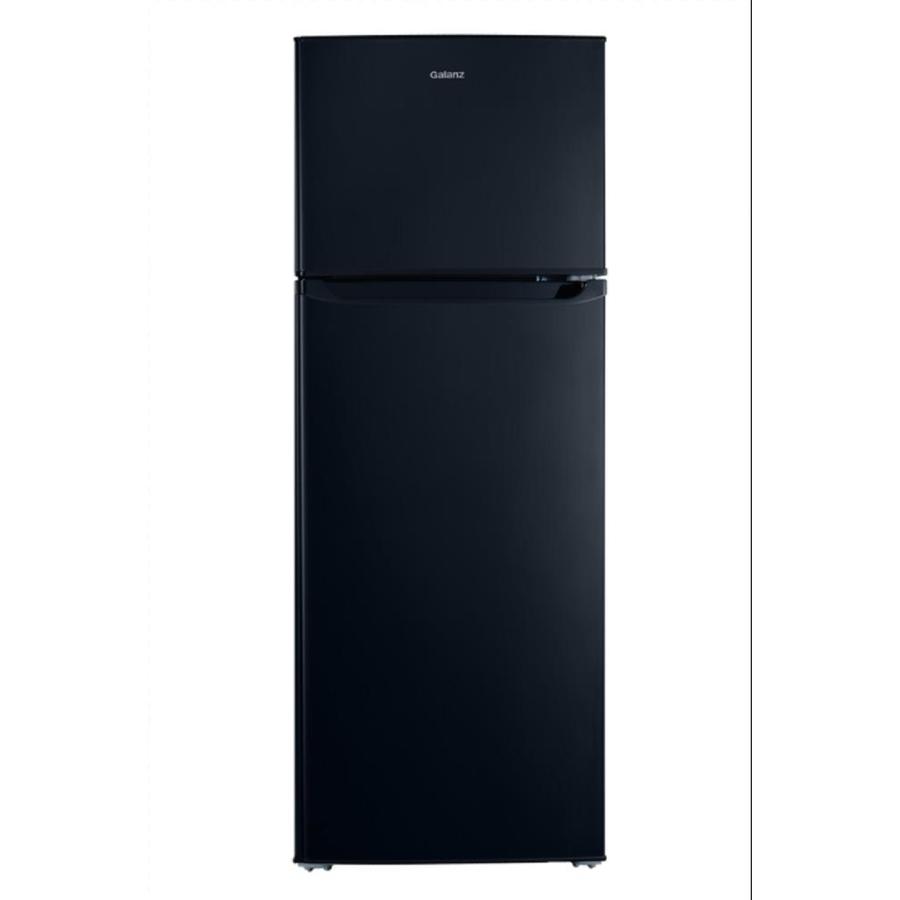 Galanz 7.6cu ft TopFreezer Refrigerator (Black) ENERGY STAR at