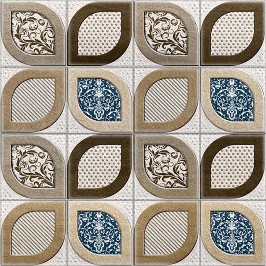 Instant Mosaic Upscale Designs by Ema 16Pack 6in x 6in Glass Wall