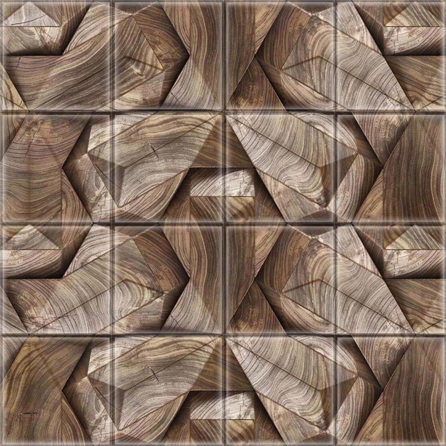 Instant Mosaic Upscale Designs by Ema 16Pack 6in x 6in Glass Wall