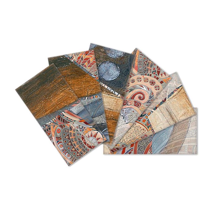 Instant Mosaic Upscale Designs by Ema 16Pack 3in x 6in Glass Wall
