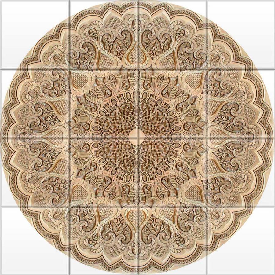 Instant Mosaic Upscale Designs by Ema 16Pack 6in x 6in Glass Wall