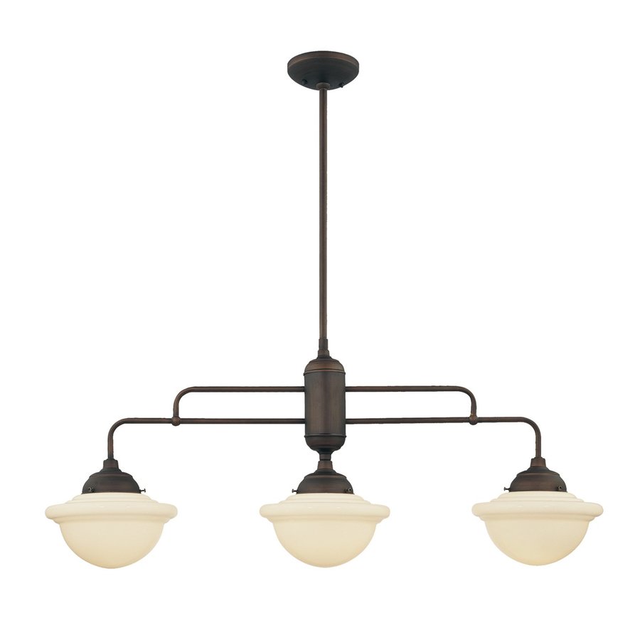 Shop Millennium Lighting NeoIndustrial W 3Light Rubbed Bronze Kitchen
