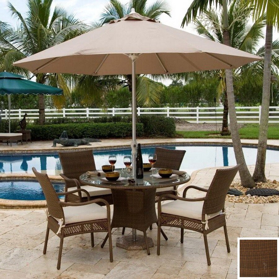 Hospitality Rattan Patio Furniture Sets Hospitality Rattan undefined in the Patio Dining Sets department at