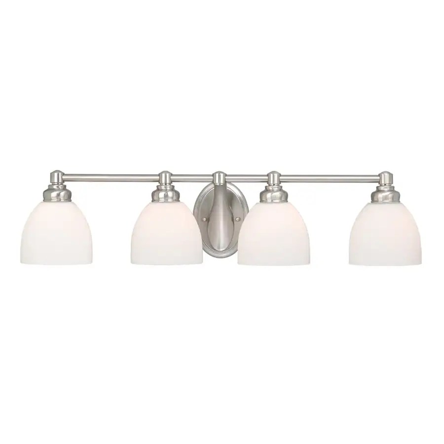 Shop Cascadia Lighting 4Light Stockholm Brushed Nickel