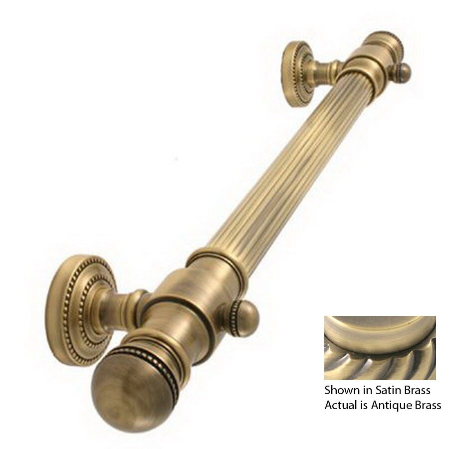 Allied Brass 16in Antique Brass Grab Bar in the Grab Bars department