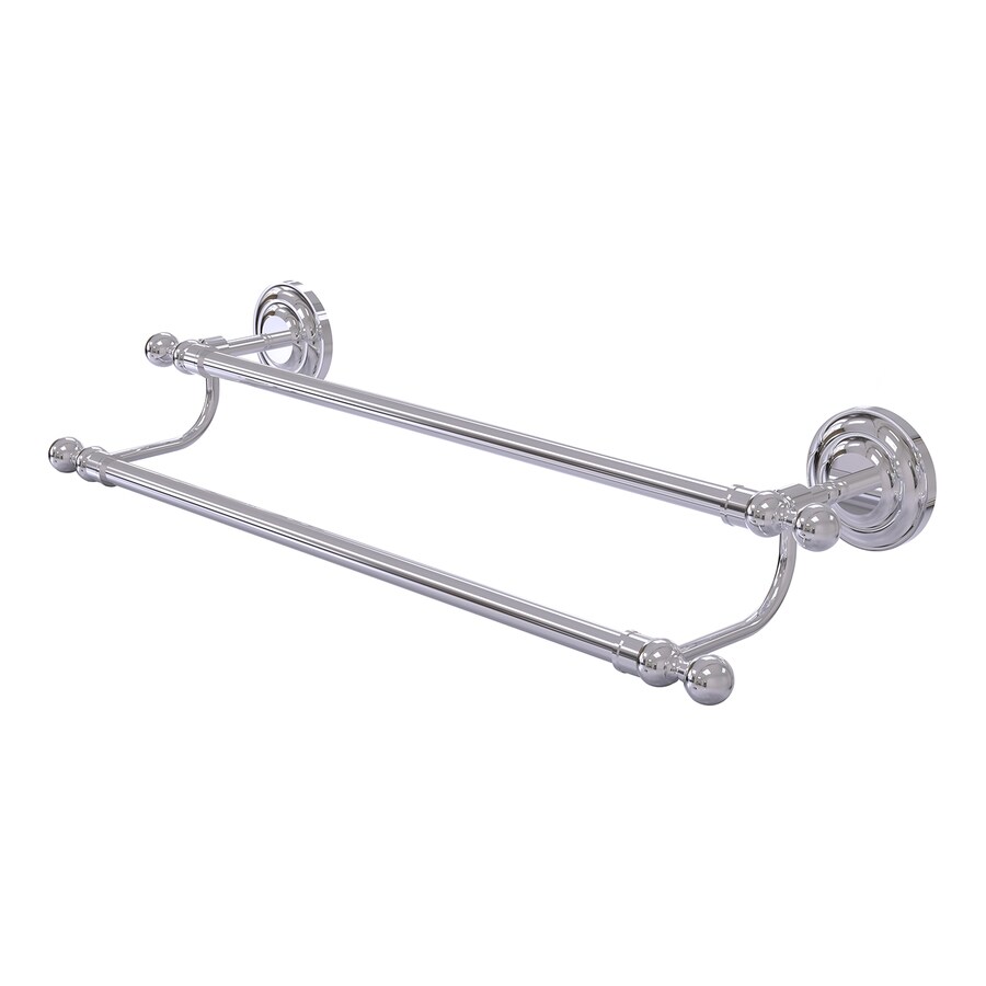 Allied Brass Que New 30in Polished Chrome Double Towel Bar at